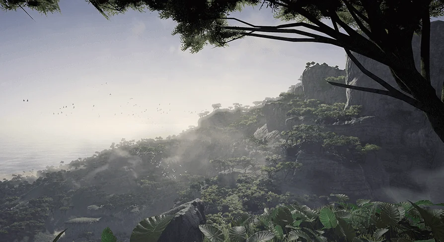 Tropical Island Environment