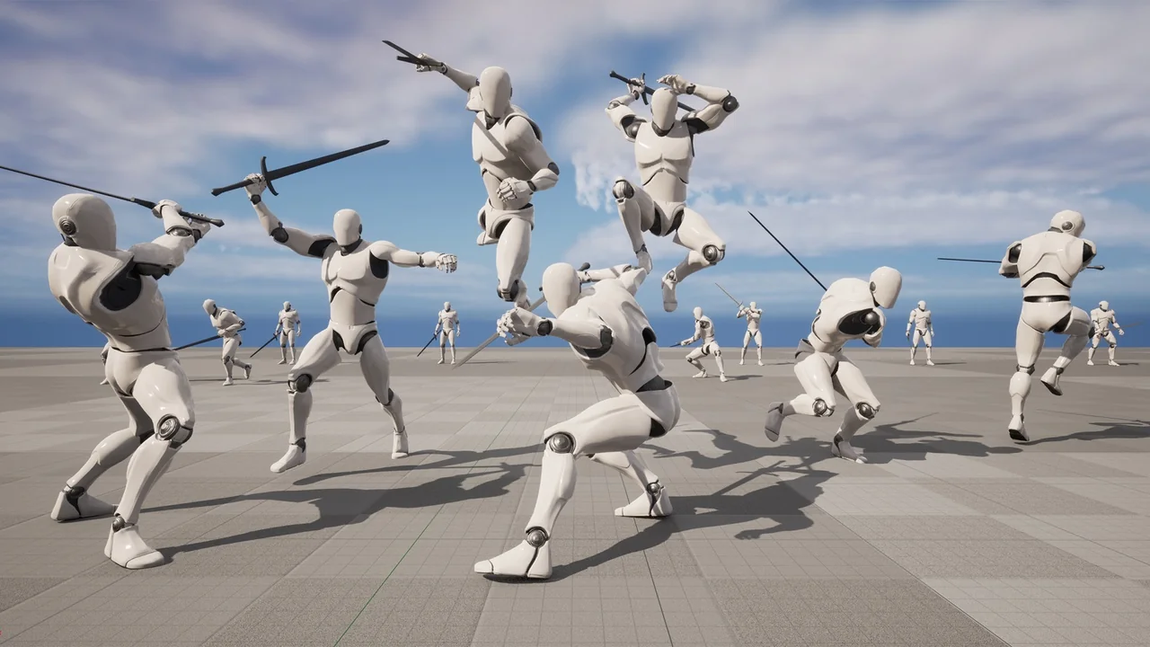 Combat Master Combat Anims Bundle