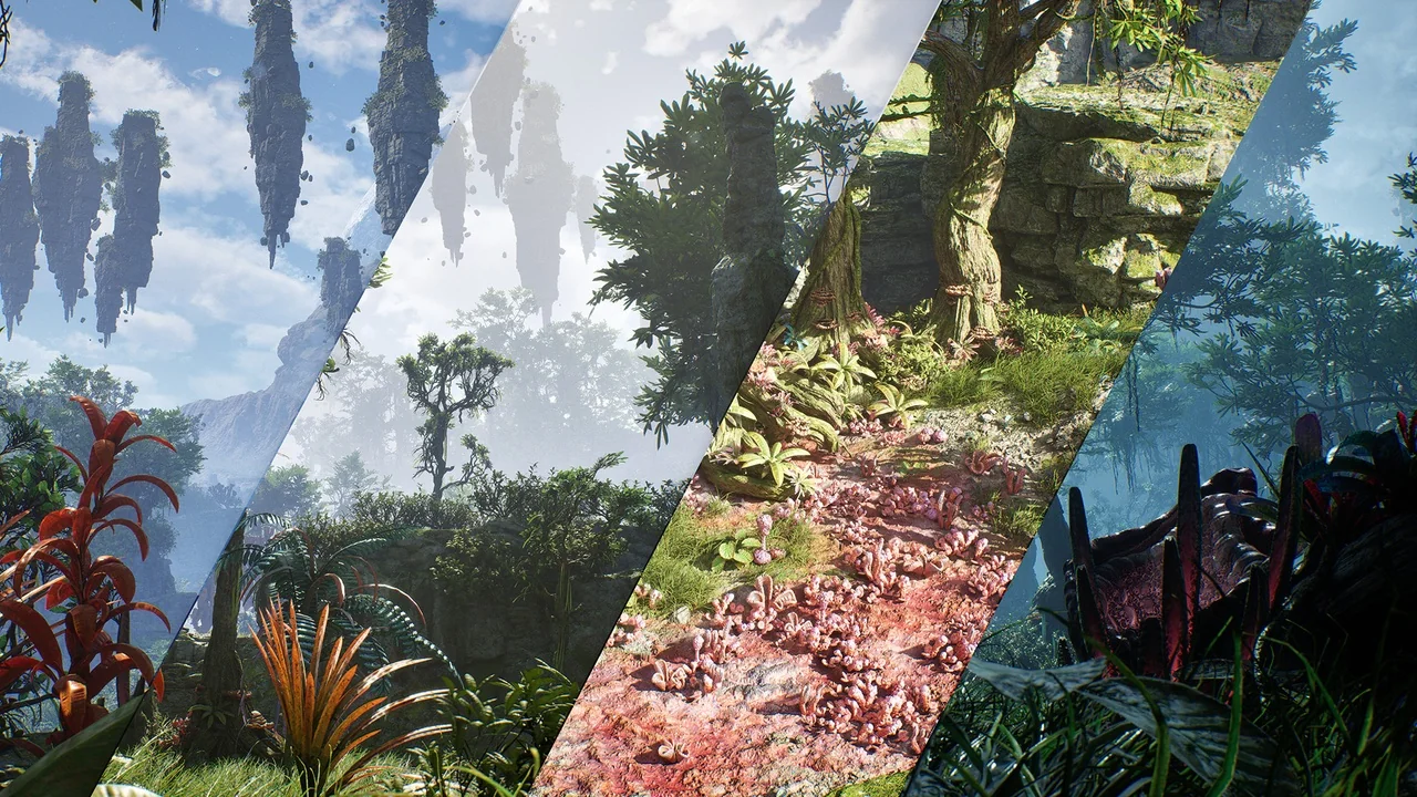 Scifi Jungle Biome