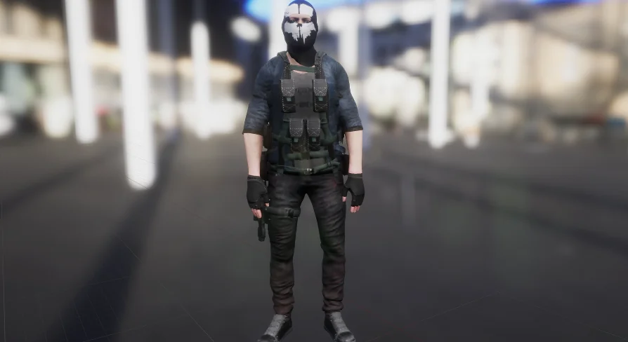 Character Military Bandit 2