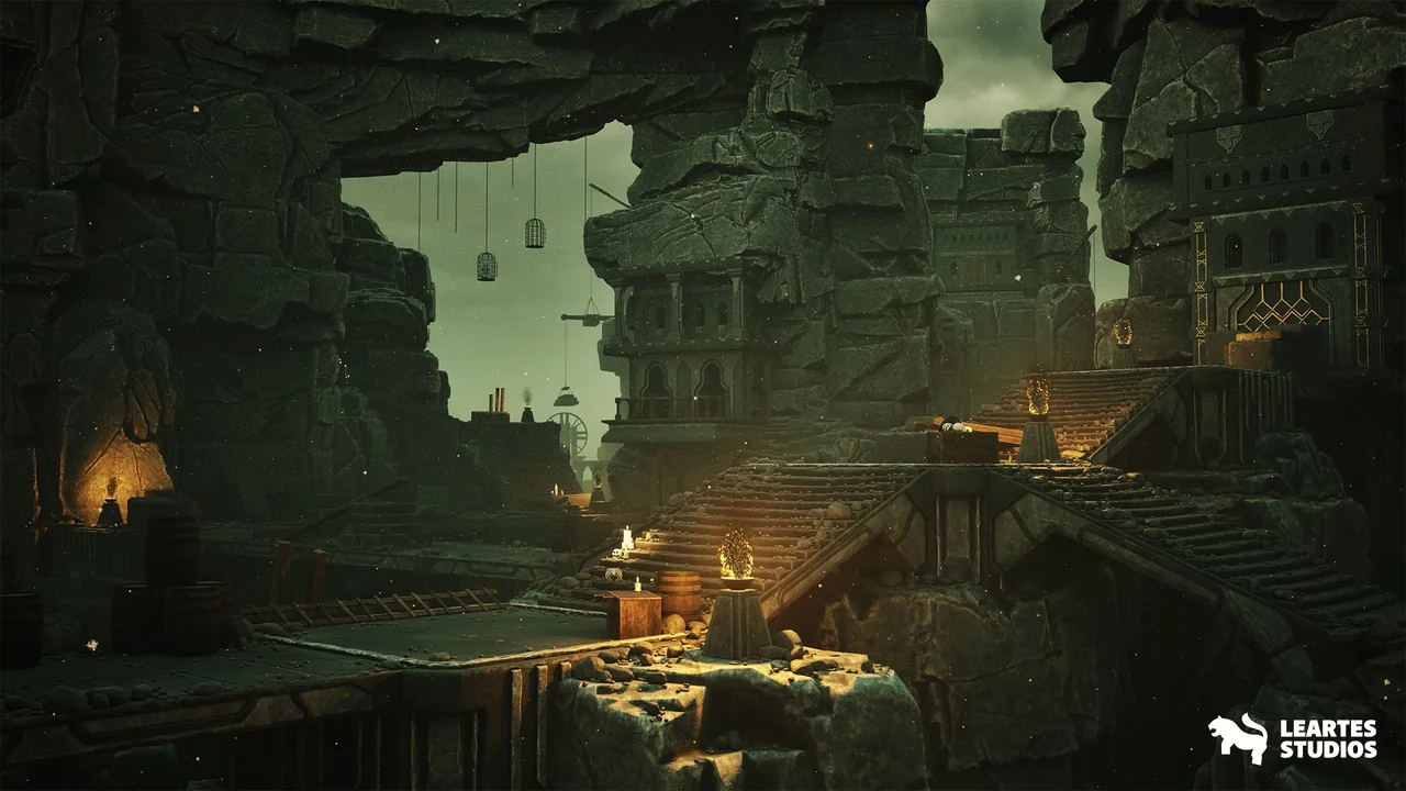 Dwarven Dungeons Environment  ( Throne Room Dungeon Dwarf Dungeon Dungeon 3D )
