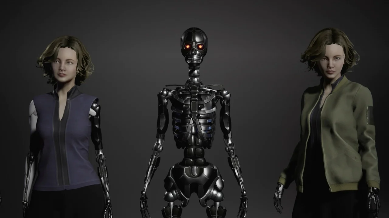 The cyborg girl : Bella