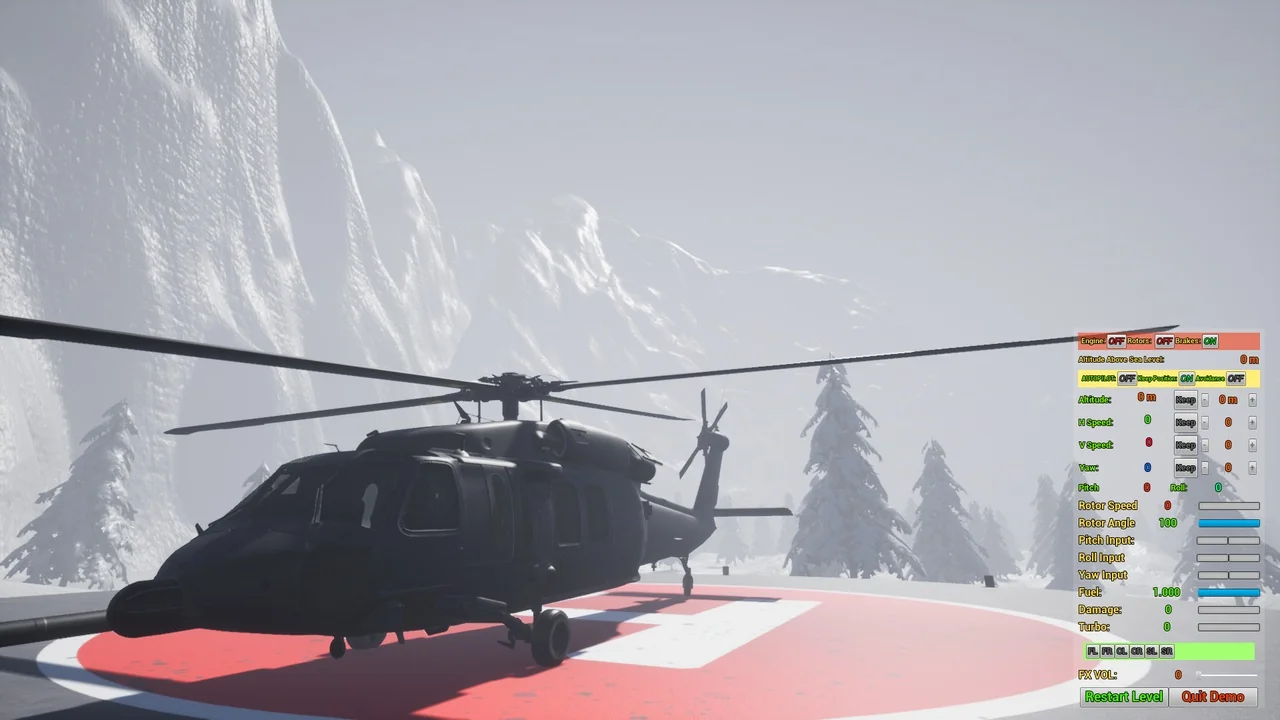 Physics Based Helicopter