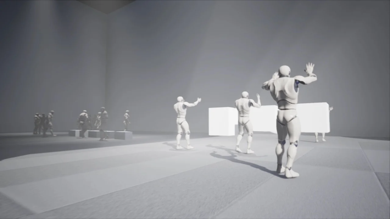 Sci-fi Worker Animset