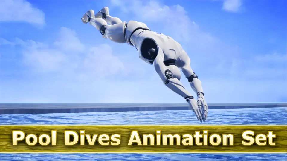 Pool Dives Animation Set