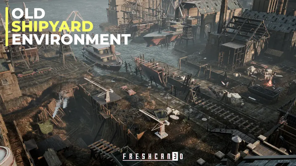 Old Industrial City and Shipyard & Industrial Interiors (Industrial Town)