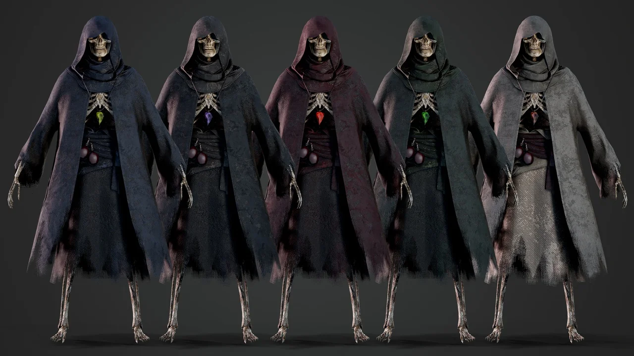 Modular Skeleton Mage