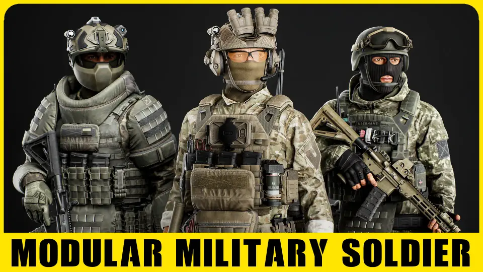 Modular Military Character