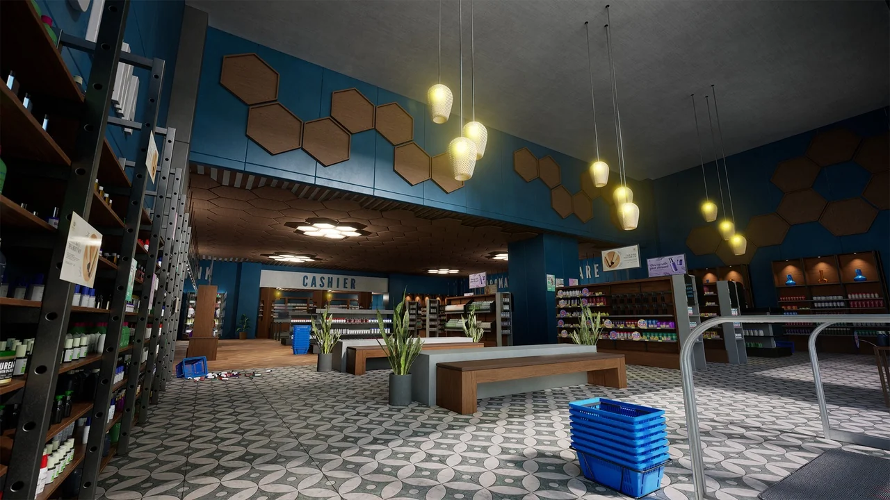 Pharmacy / Drugstore Environment ( Pharmacy Medicine Chemistry Medicines Shop )