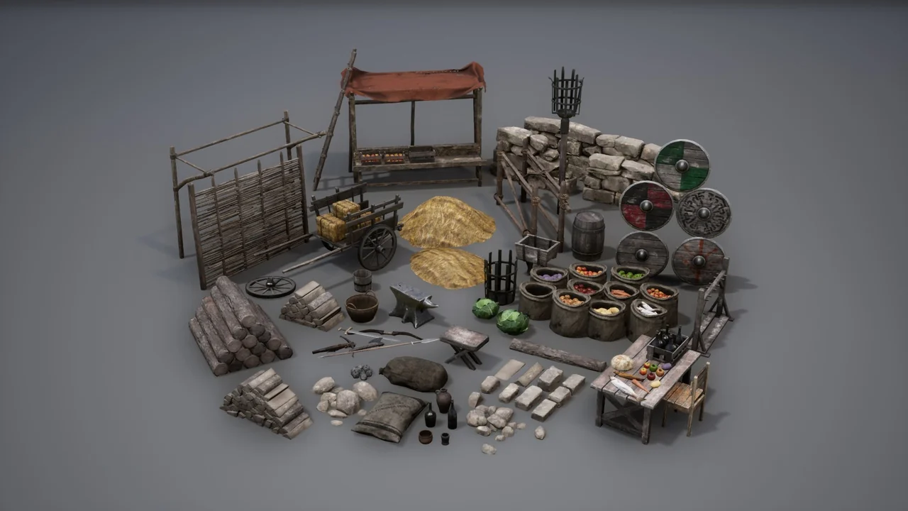 Medieval Props Pack