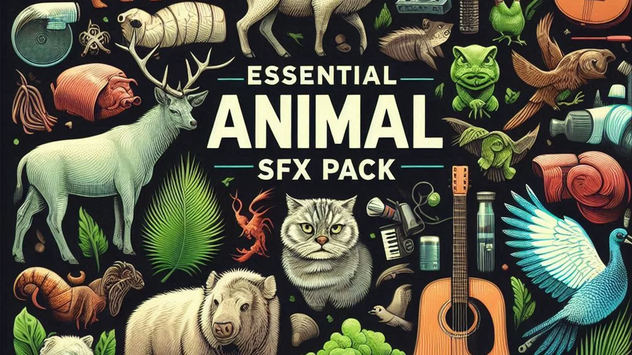 70 Essential Animal SFX Pack