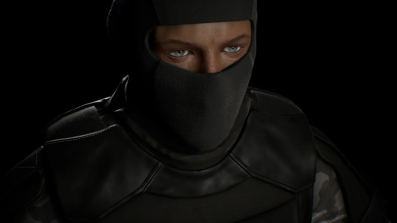 Tactical Male Soldier