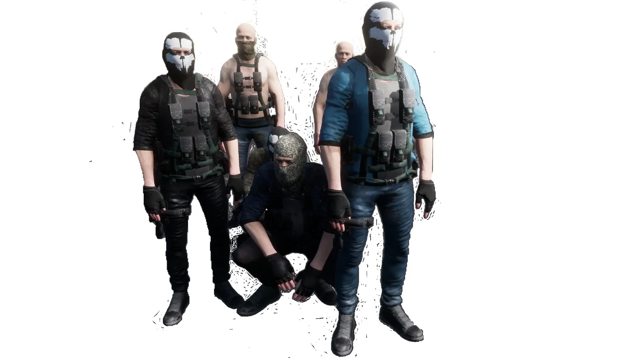 Character Military Bandit 2