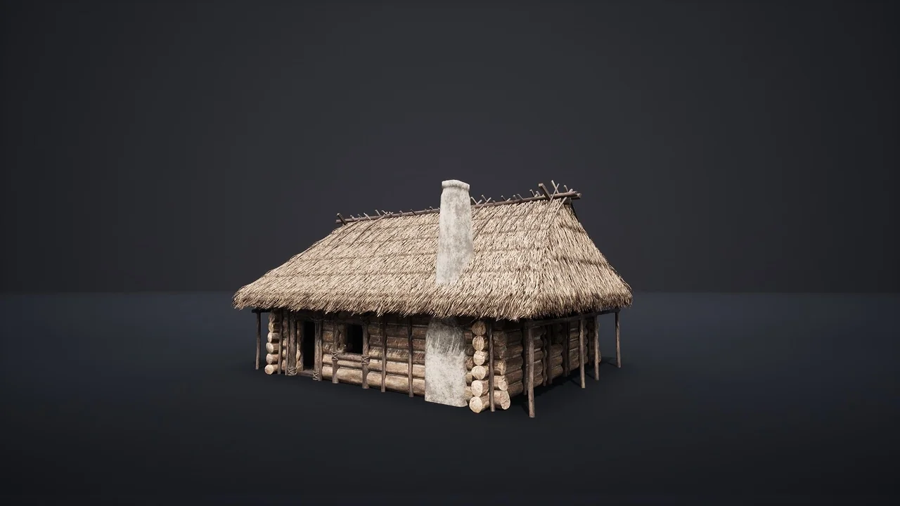 Enterable Medieval Houses and Cottages - v1