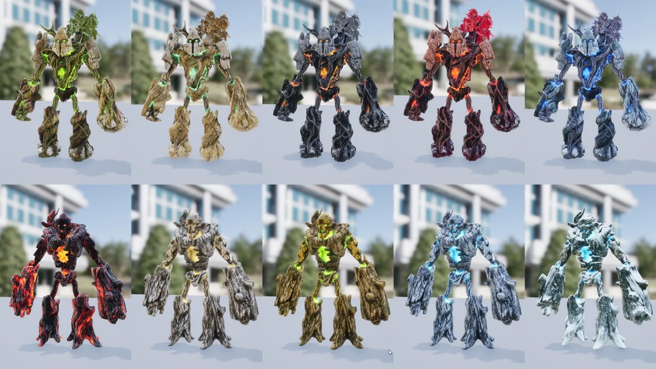 Forest Golems