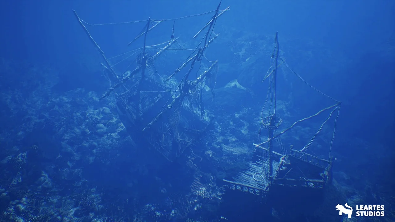 Underwater Sunken Ship Environment ( Underwater Sunken Ship Ship Underwater )
