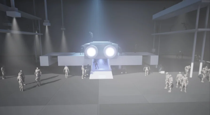 Sci-fi Worker Animset