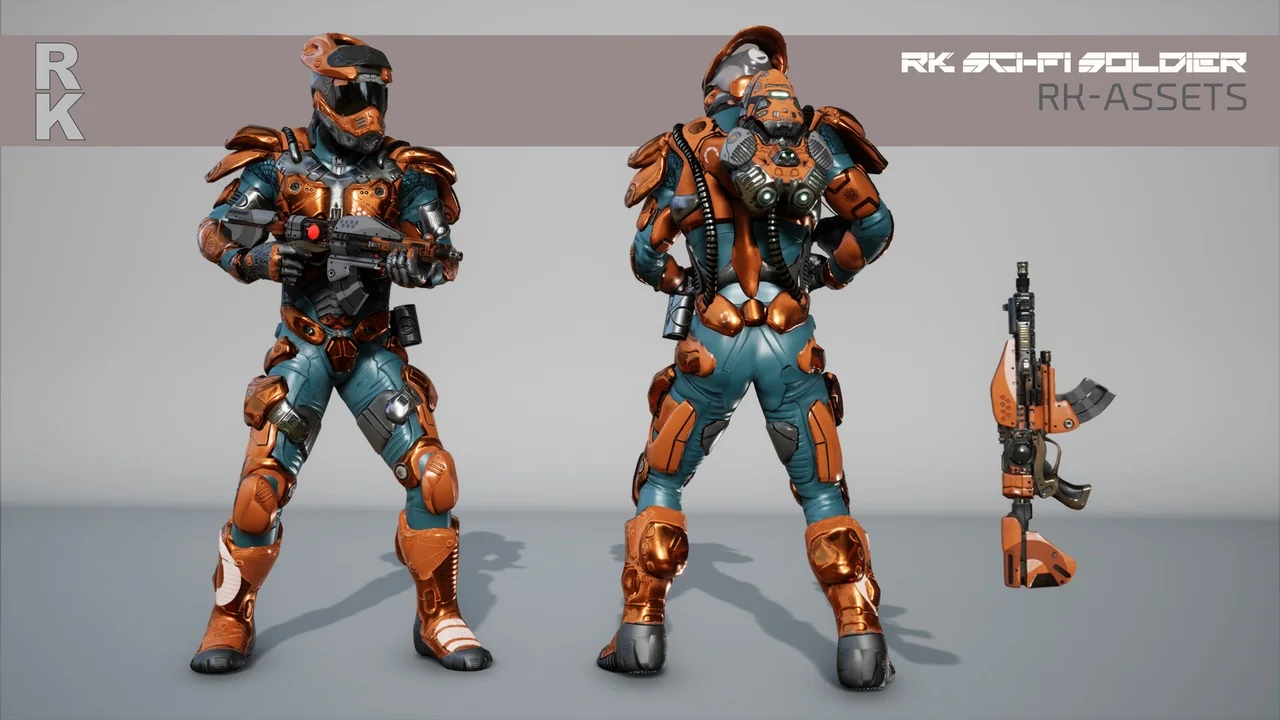 RK Sci-Fi Soldier