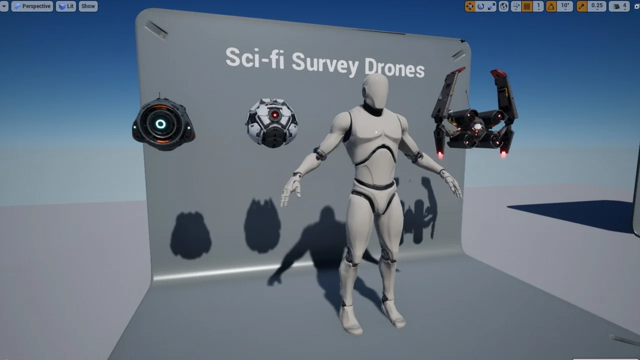 Sci-fi Survey Drones