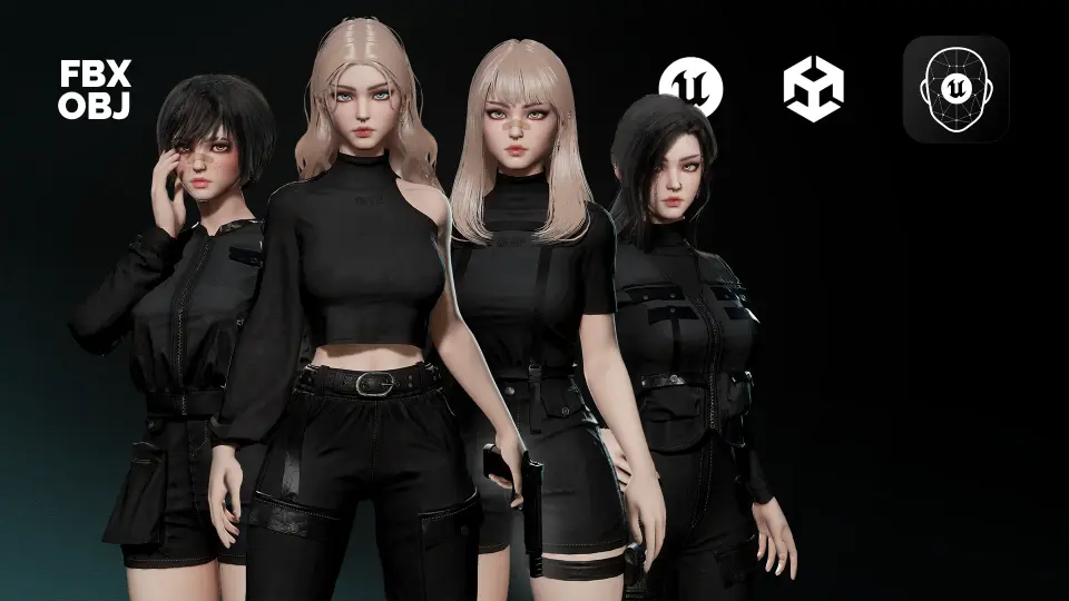 Techwear Girls