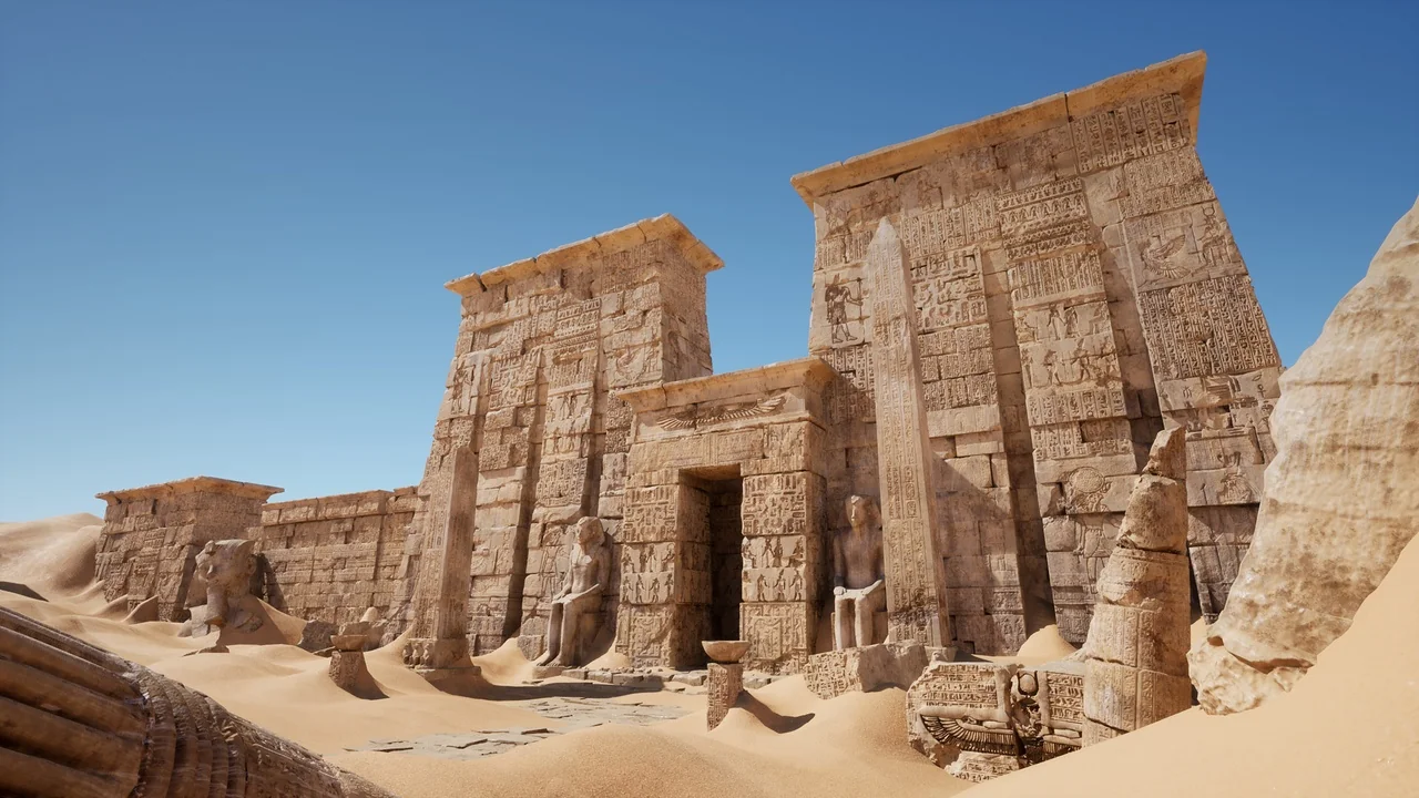 Egypt Ruins Environment