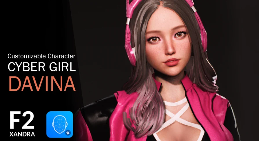 F2 Cyber Girl Davina