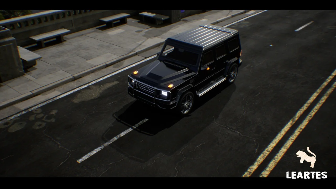 SUV 01 Driveable / Animated / Realistic