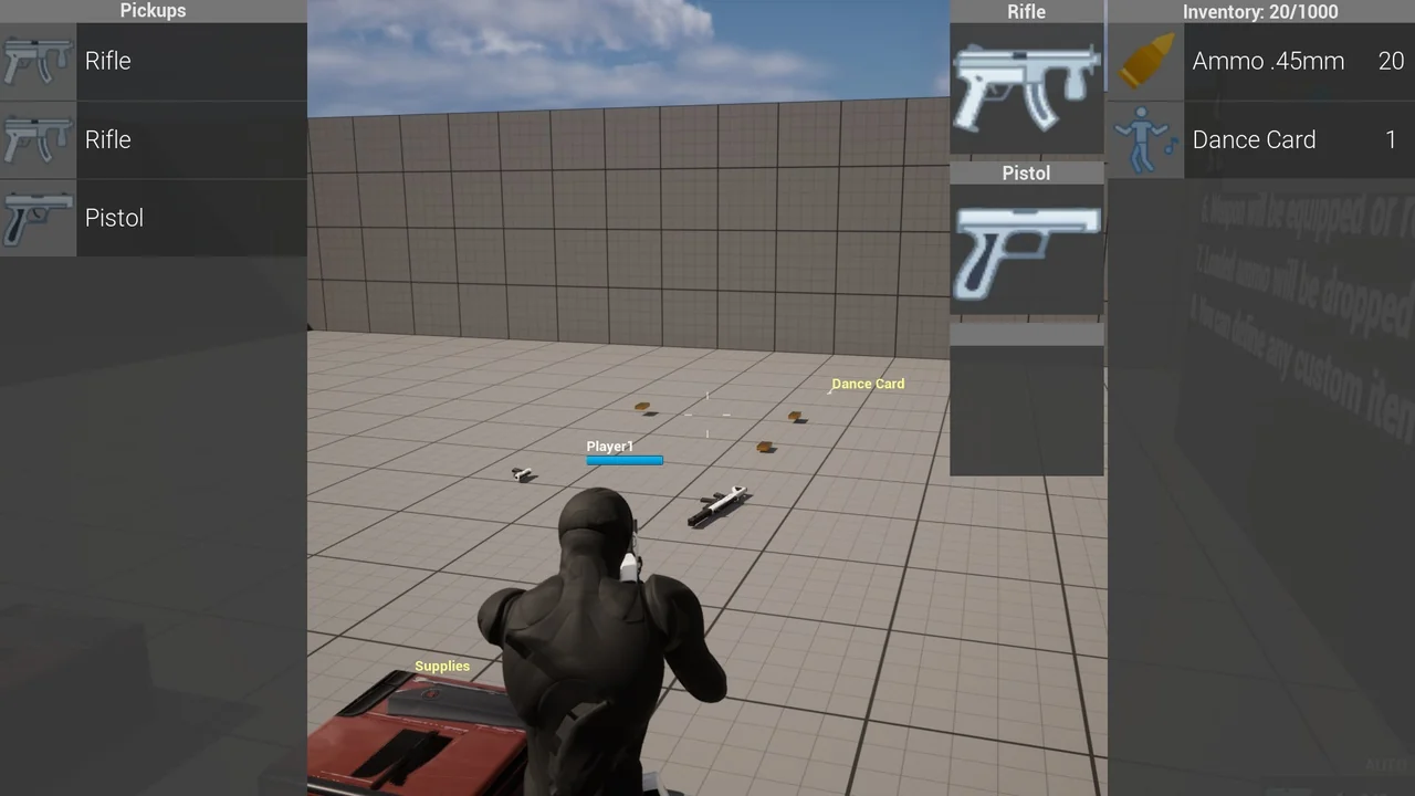Universal Shooting Game Template and Framework