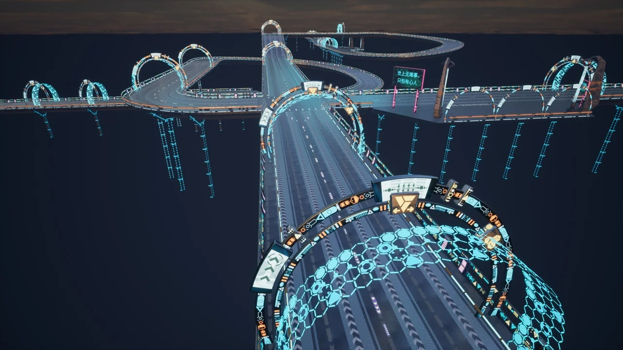 Sci-fi Road