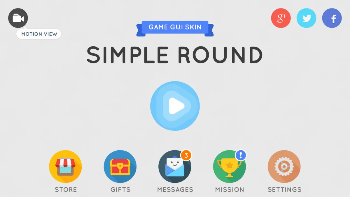 GUI - Simple Round