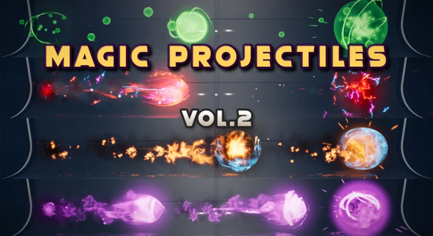 Magic Projectiles Vol. 2 - Niagara