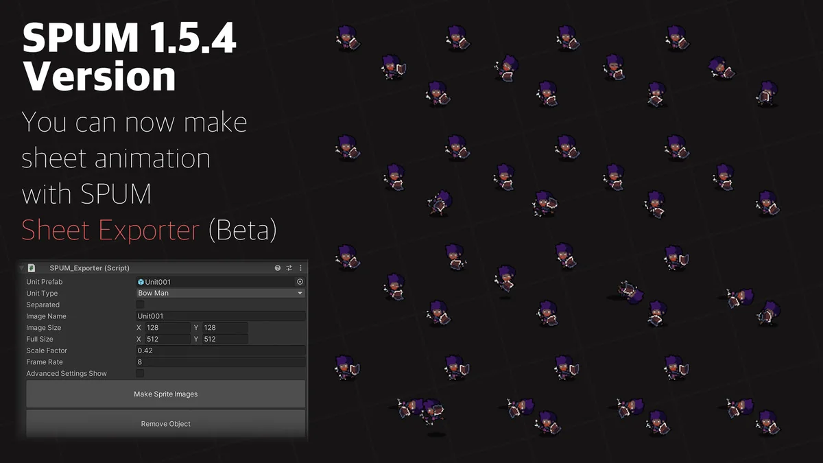 2D Pixel Unit Maker - SPUM