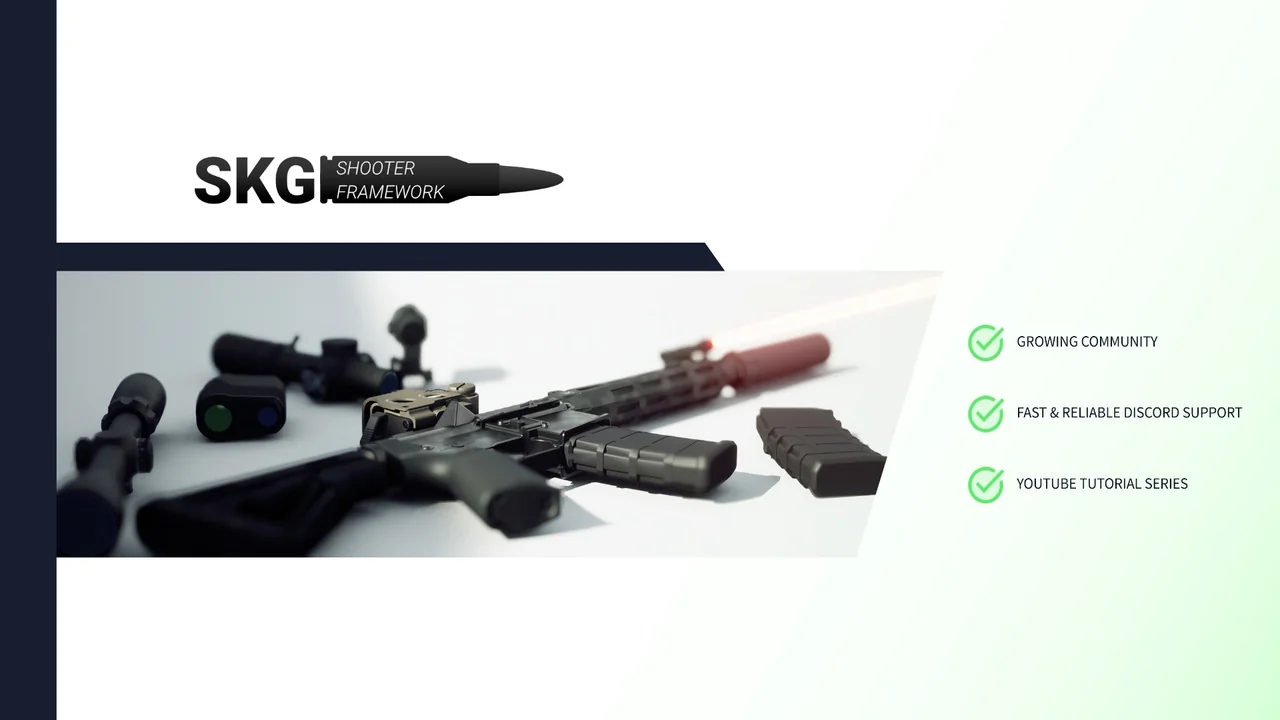 FPS First Person Shooter Framework (SKG Shooter Framework V2)