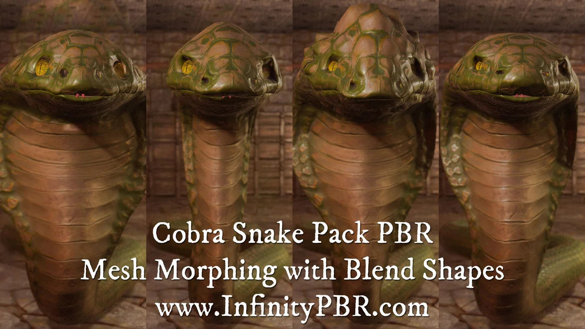 Cobra Snake Pack PBR - Fantasy RPG