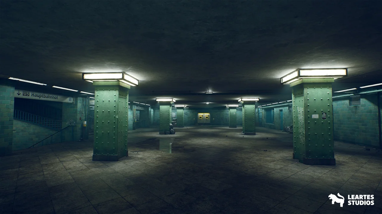 Abandoned Subway Station in Berlin ( Abandoned Subway Station Berlin Subway )