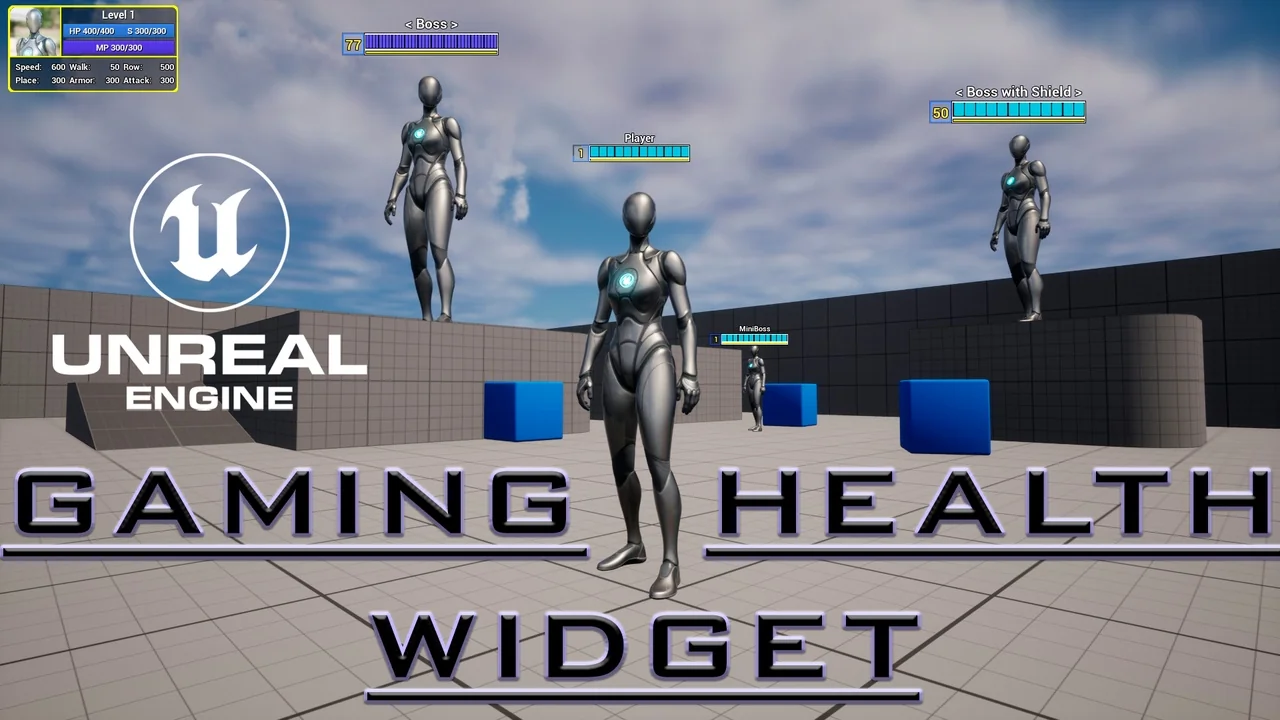 Gaming Health Widget