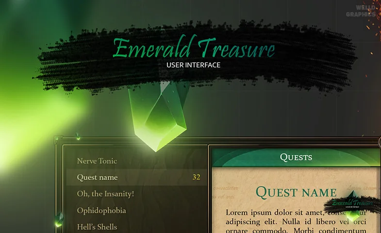 [GUI] Emerald Treasure — THE EMERALD INTERFACE