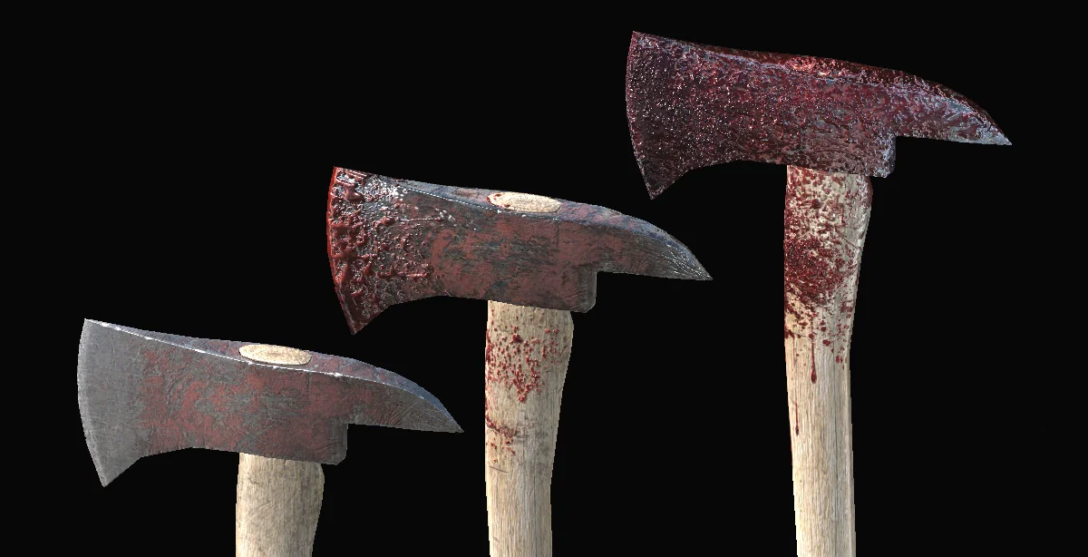 Bloody Fire Axe