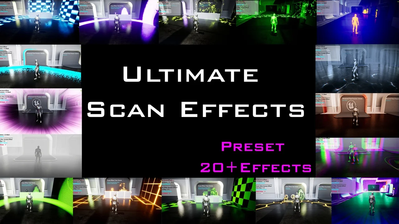 Ultimate Scan Effects and Screen Effects
