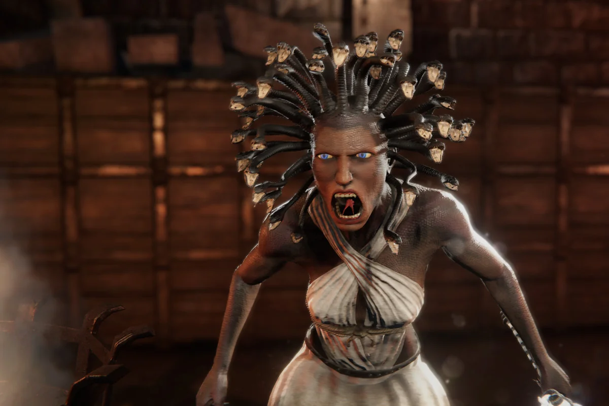 Medusa (Female) Human & Snake Mythology Pack PBR - Fantasy RPG