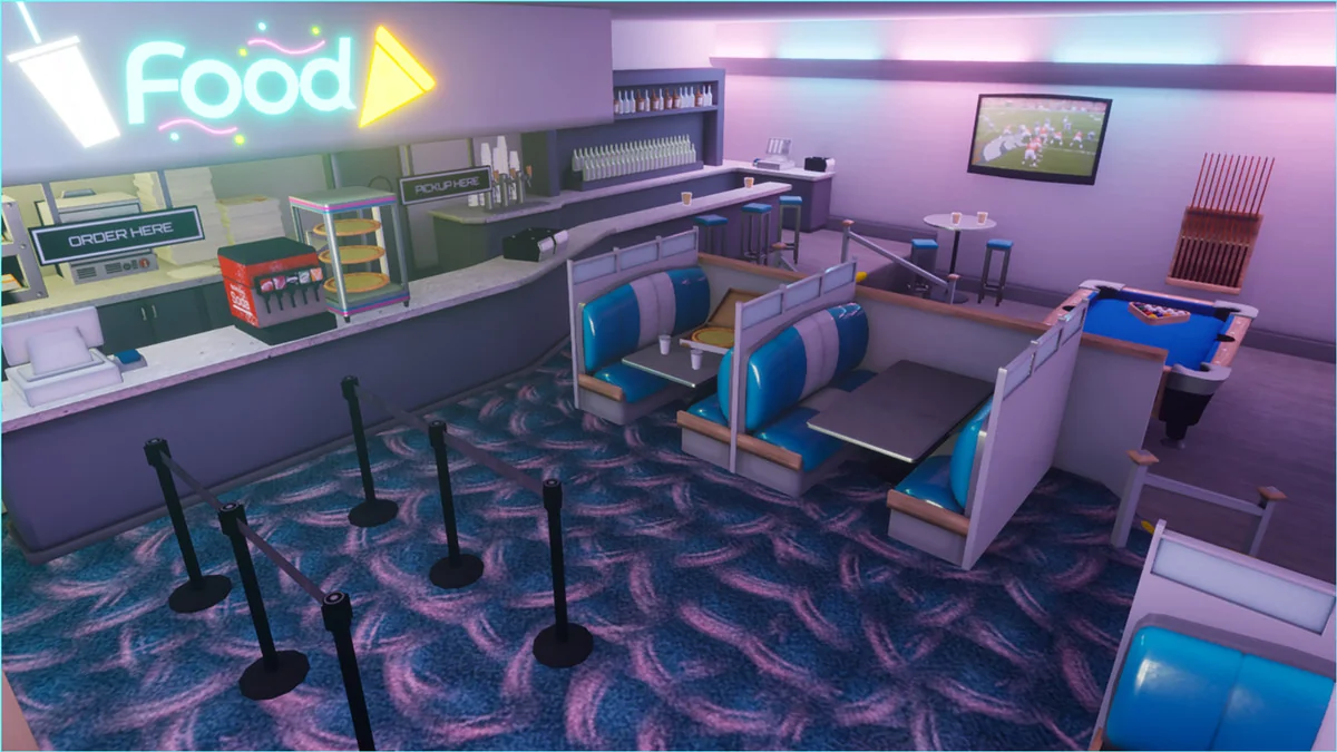 Pizza Bar Environment by Gamertose