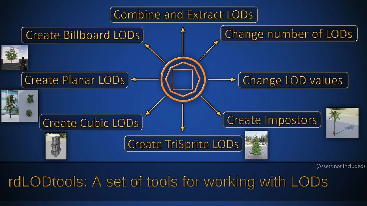rdLODtools (rd Tools Pro)