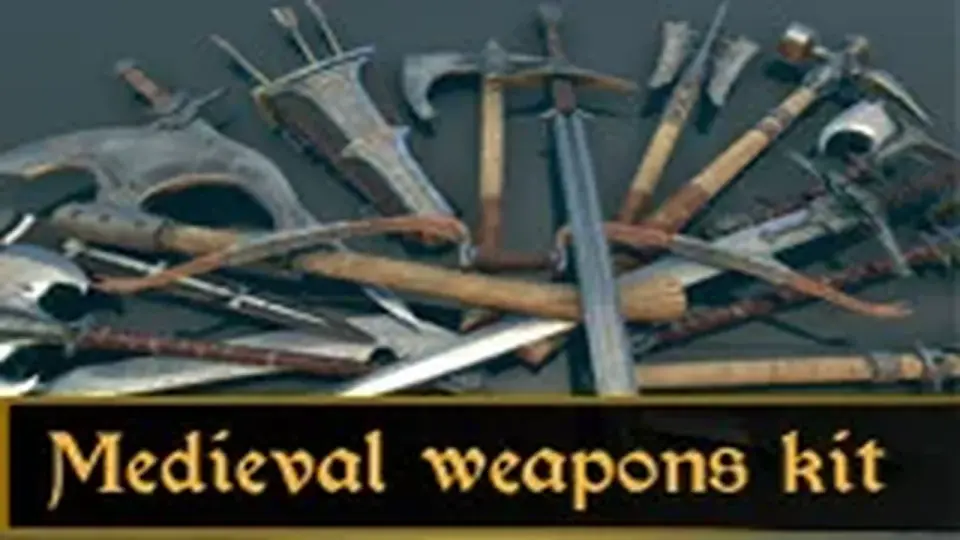 Medieval weapons kit