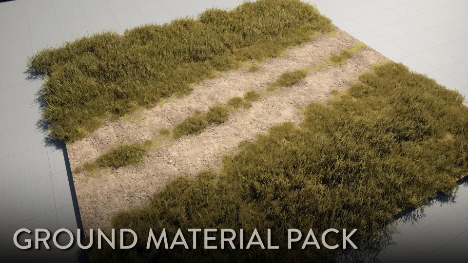 Ground Material Texture Pack (Advanced Materials / 5 Variations)