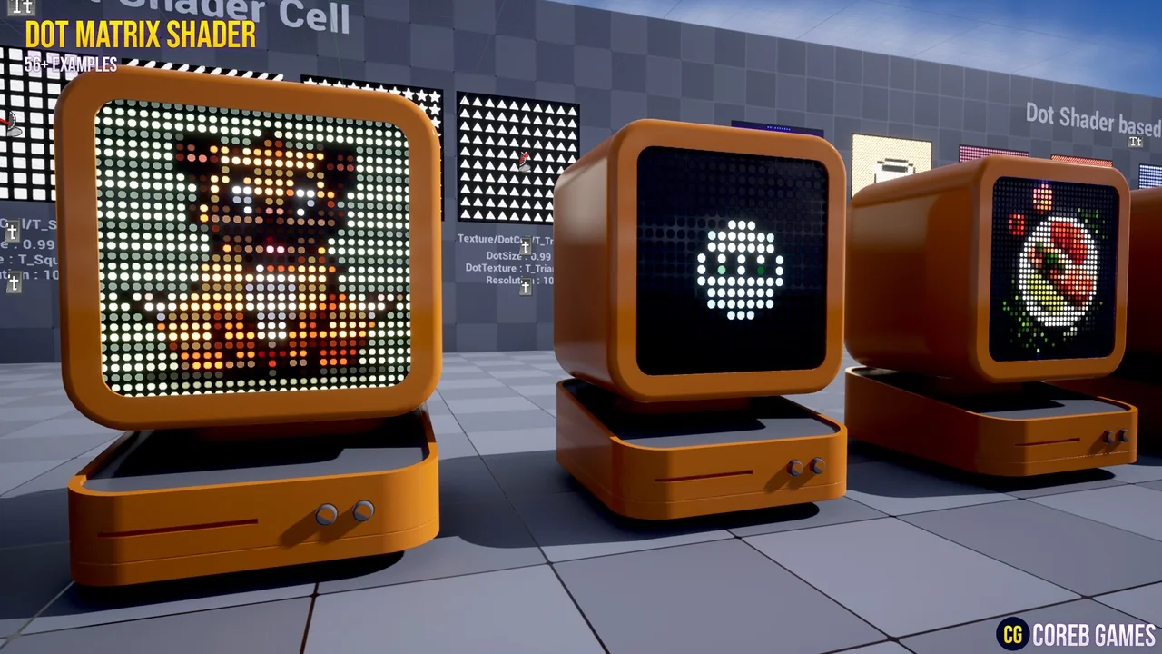 Dot Matrix Shader Pack