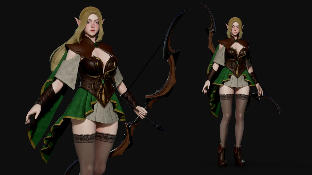 Modular Elven Archer