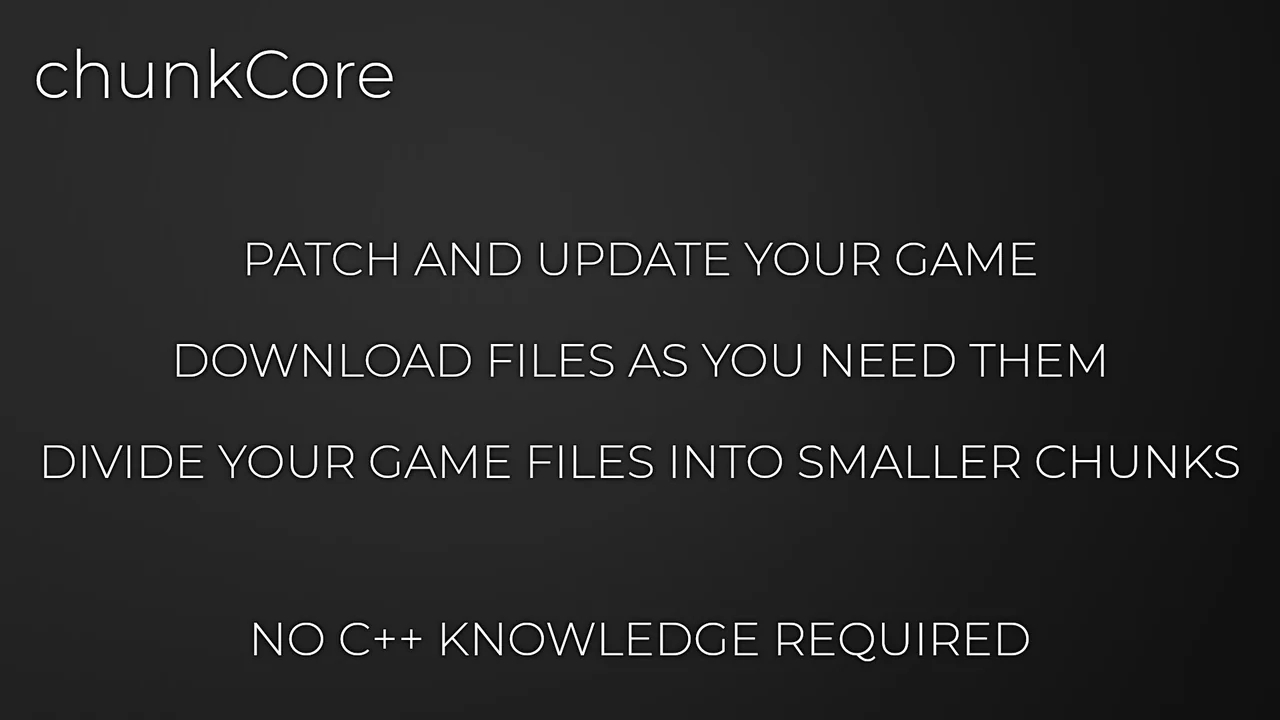 ChunkCore (Chunk Downloader)