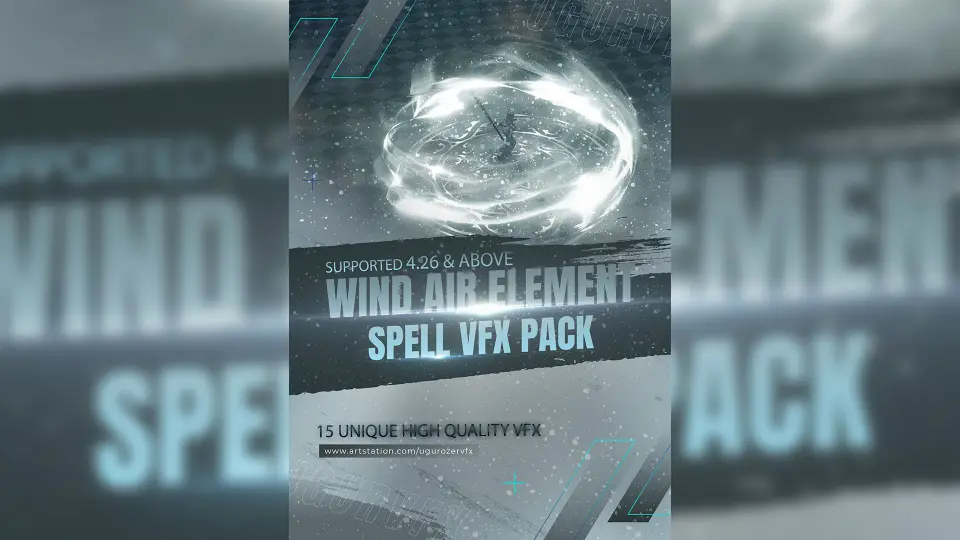 Wind & Air Element - Spell VFX Pack
