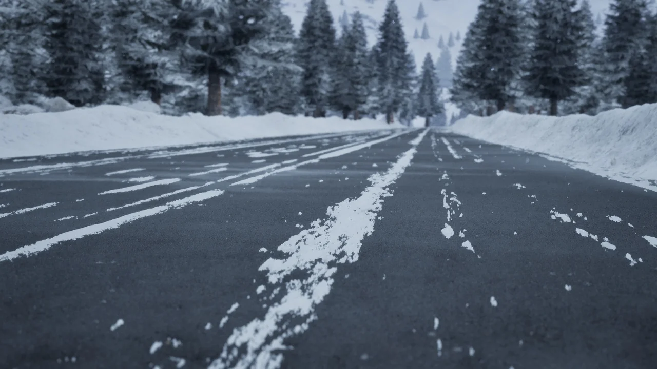 Snow Blowing Landscape Effect