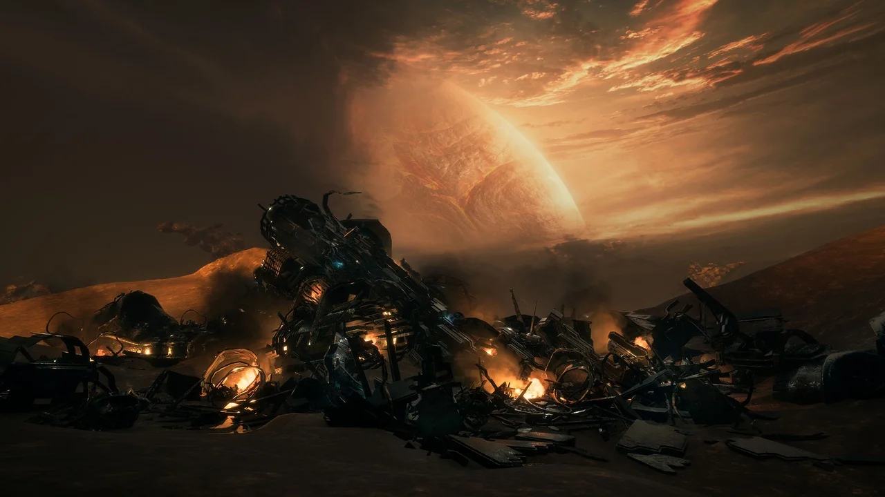 Crashed Starship Pack